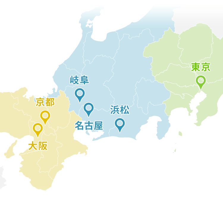 京三運輸 拠点地図